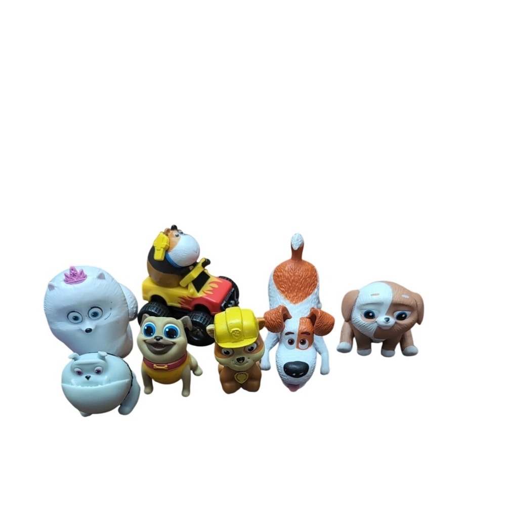 Secret Life of Pets 2 Figures - Deluxe Collection of 7